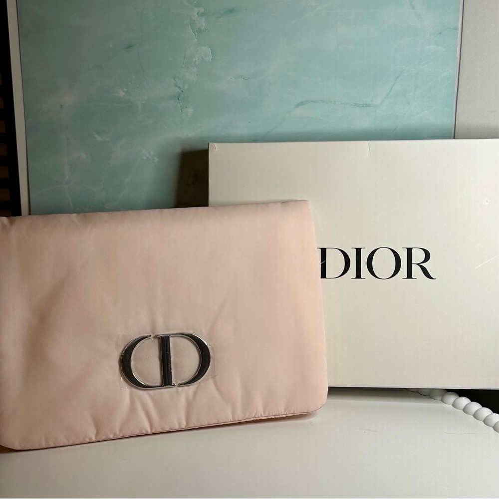Dior Pink Puffy Pouch Bag NEW (2025 VIP Gift from Dior Beauty)